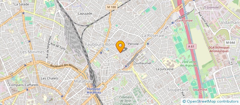 localisation de l'entreprise LUDISCIENCES à TOULOUSE