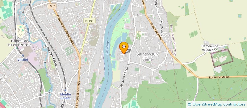 localisation de l'entreprise LUDISPORTS à SAINTRY-SUR-SEINE