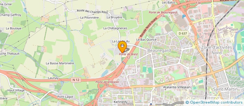 localisation de l'entreprise LUDISYS  RENNES