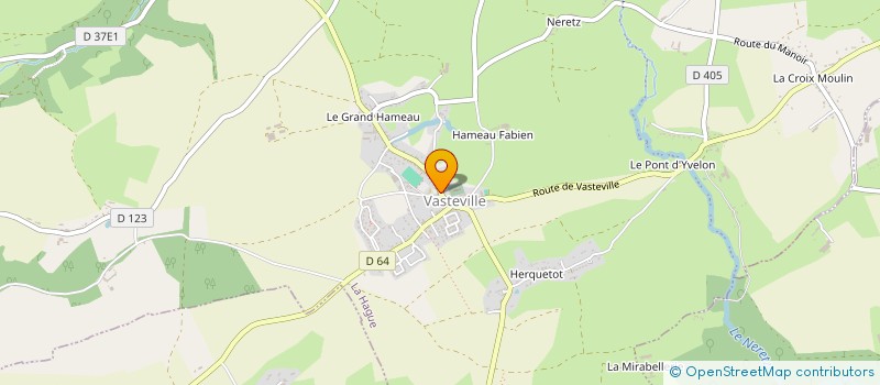 localisation de l'entreprise LUDIVASTHAIR  LA HAGUE