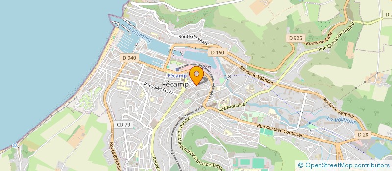 localisation de l'entreprise LUDIVIGNE INVEST à FECAMP