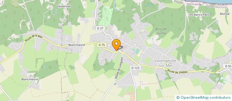 localisation de l'entreprise LUDIVIGNE VARENGEVILLE  VARENGEVILLE-SUR-MER