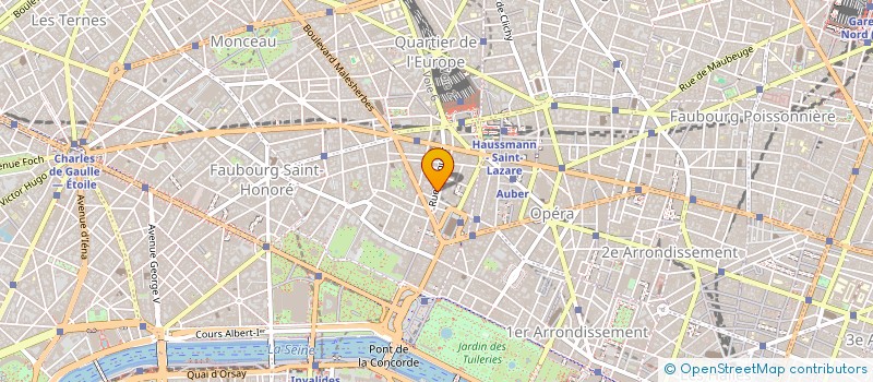 localisation de l'entreprise LUDIVIN'  PARIS