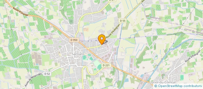 localisation de l'entreprise LUDIVIN CONSULTING à SARRIANS