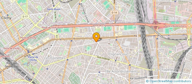 localisation de l'entreprise LUDIVINE  PARIS