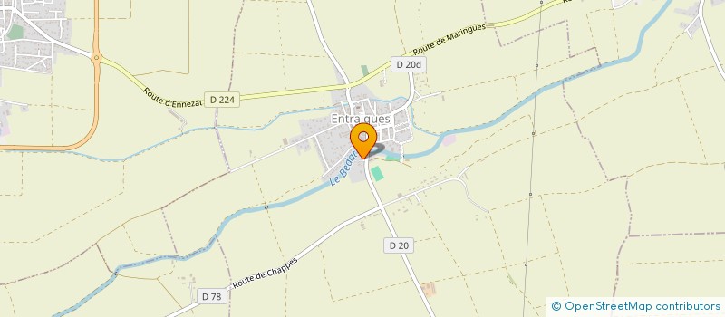 localisation de l'entreprise LUDIVINE  LOUBEYRAT