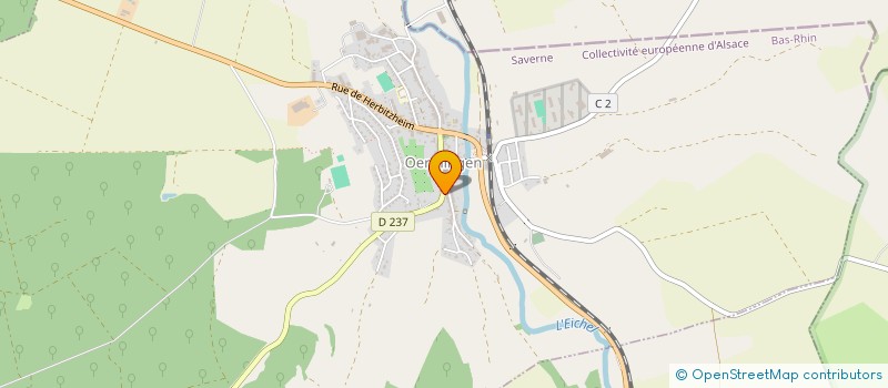 localisation de l'entreprise LUDIVINE  OERMINGEN