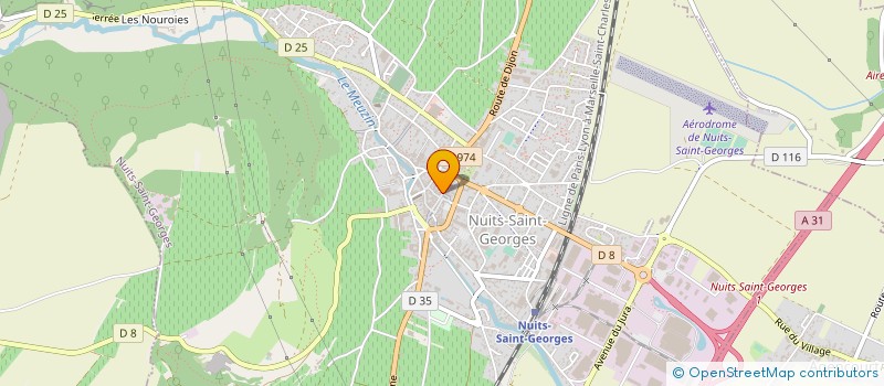 localisation de l'entreprise LUDIVINE MARTIN  NUITS-SAINT-GEORGES