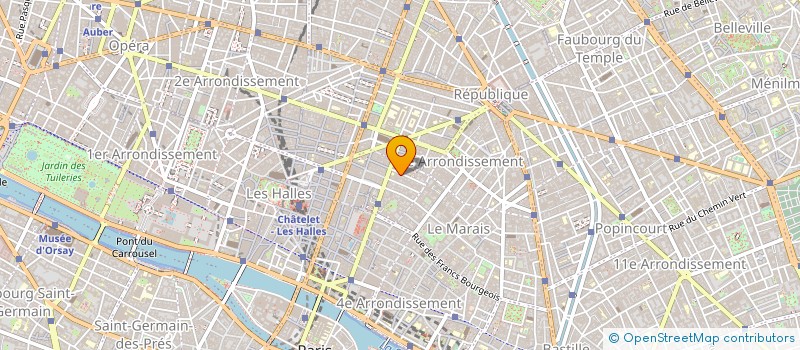 localisation de l'entreprise LUDIVINE PASSION à PARIS