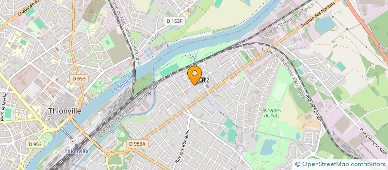 localisation de l'entreprise LUDIX à YUTZ