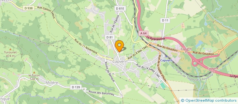 localisation de l'entreprise LUDJO  CAPVERN