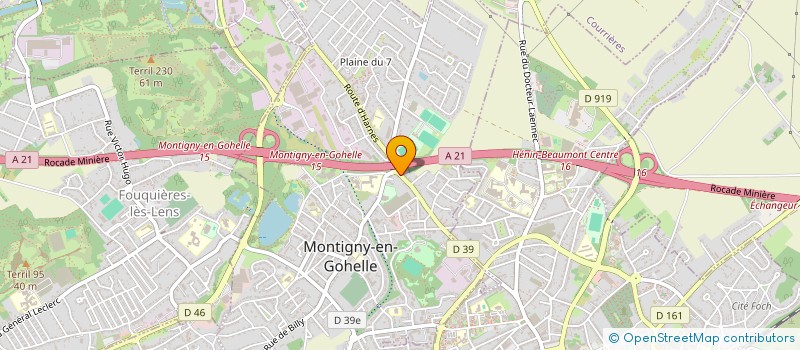 localisation de l'entreprise LUDMILA HEAULME  MONTIGNY-EN-GOHELLE