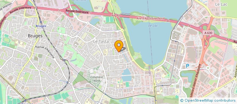 localisation de l'entreprise LUDMILES  BRUGES