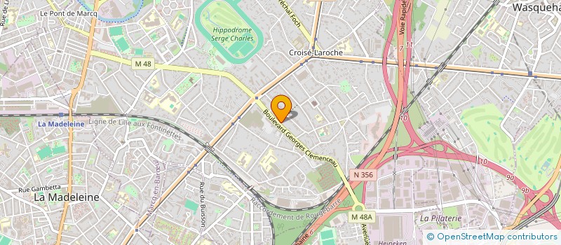 localisation de l'entreprise LUDO 2025 à MARCQ-EN-BARŒUL