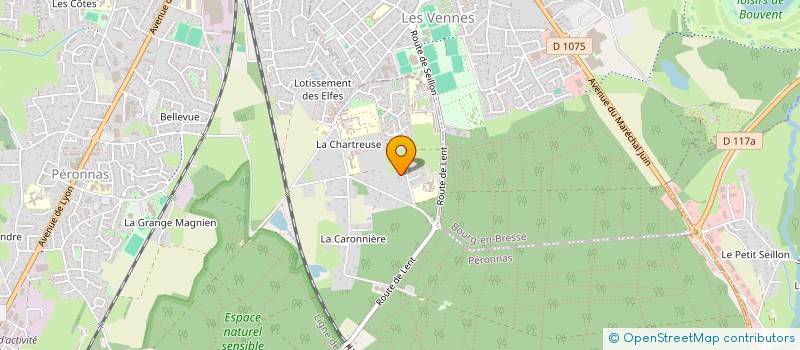 localisation de l'entreprise LUDO à CEYZERIAT