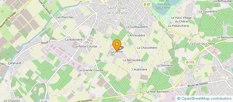 localisation de l'entreprise LUDO à SAINT-JULIEN-DE-CONCELLES