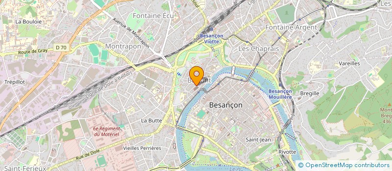 localisation de l'entreprise LUDO ENFANTS à BESANCON