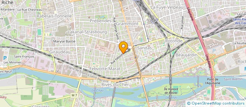 localisation de l'entreprise LUDO ERGO SUM  TOURS