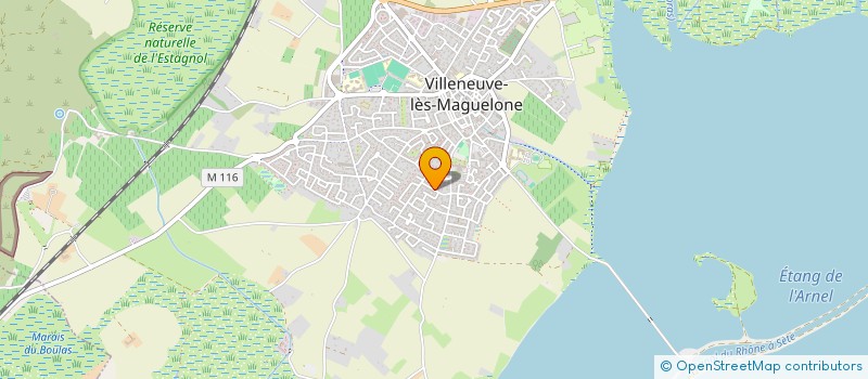 localisation de l'entreprise LUDO FROID à VILLENEUVE-LES-MAGUELONE