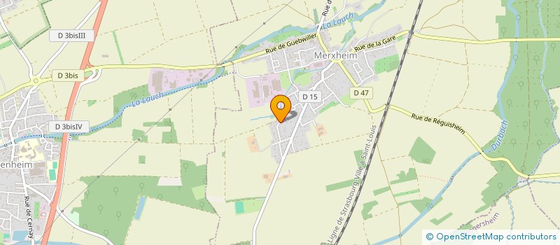 localisation de l'entreprise LUDO MAINTENANCE MECANIQUE SERVICES  ORSCHWIHR