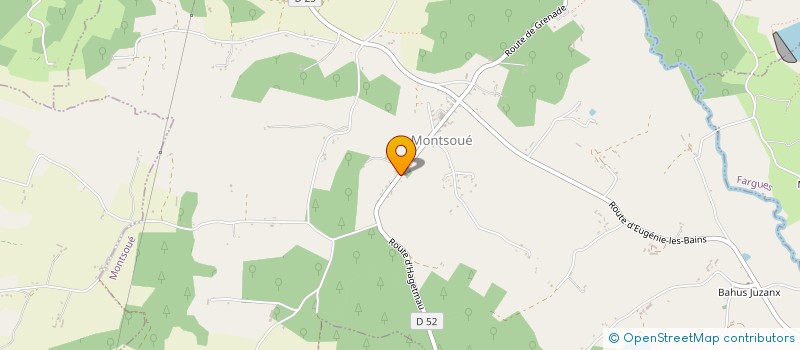 localisation de l'entreprise LUDO MOTAGRI  MONTSOUE