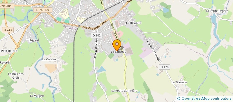 localisation de l'entreprise LUDO MOTOC à POMPAIRE