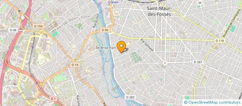 localisation de l'entreprise LUDO-PHANE à SAINT-MAUR-DES-FOSSES