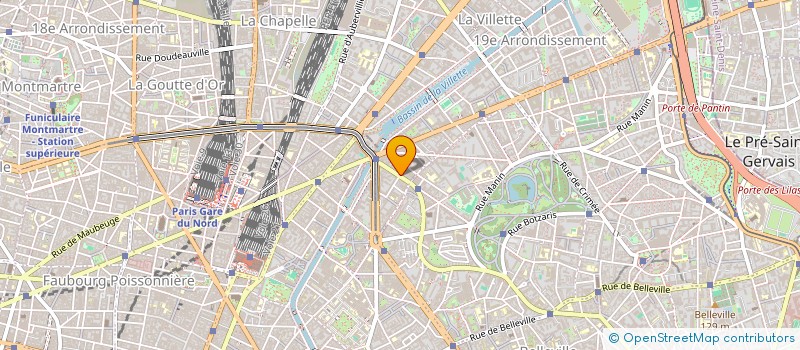 localisation de l'entreprise LUDO PRIMEURS à PARIS