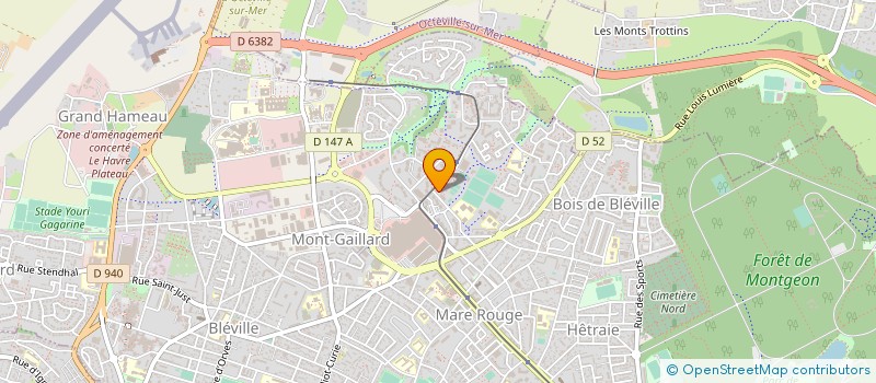 localisation de l'entreprise LUDO VACANCES LOCATIONS HAVRAISES  LE HAVRE