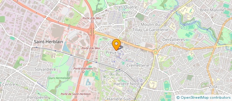 localisation de l'entreprise LUDO VTC  SAINT-HERBLAIN