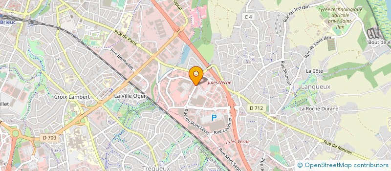 localisation de l'entreprise LUDOBIL  LANGUEUX