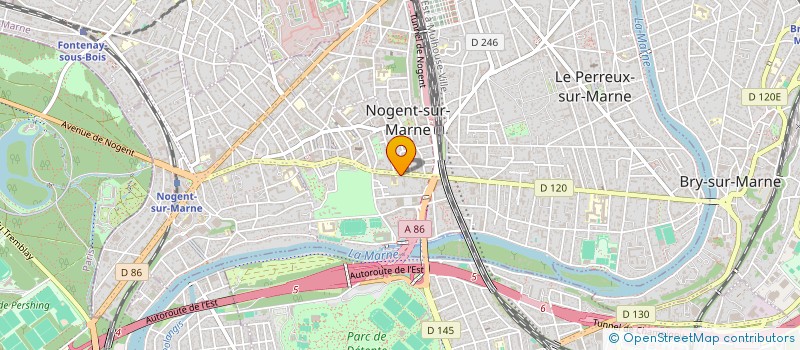 localisation de l'entreprise LUDOBOX à NOGENT-SUR-MARNE