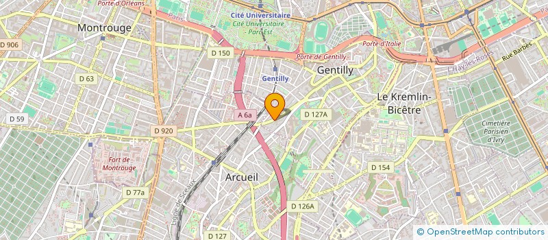 localisation de l'entreprise LUDODELIRE à GENTILLY