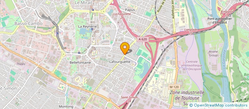 localisation de l'entreprise LUDODIOM à TOULOUSE