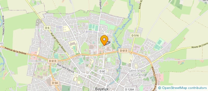 localisation de l'entreprise LUDODISTRI  BAYEUX