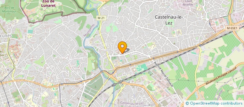 localisation de l'entreprise LUDOLEZ à CASTELNAU-LE-LEZ