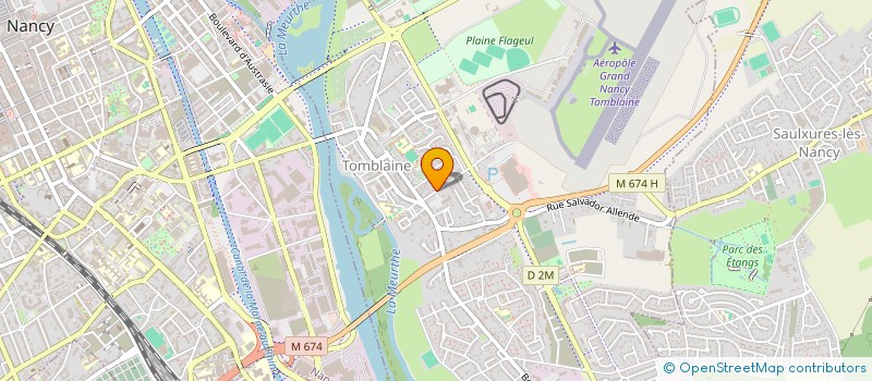 localisation de l'entreprise LUDOLOGI  TOMBLAINE