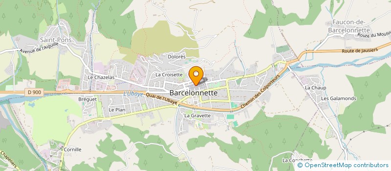 localisation de l'entreprise LUDOLOGIC à BARCELONNETTE