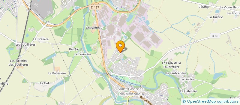 localisation de l'entreprise LUDOLOYA à MONTAIGU-VENDEE