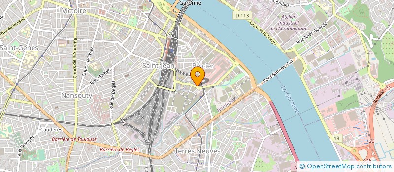 localisation de l'entreprise LUDOLUDIK à BORDEAUX