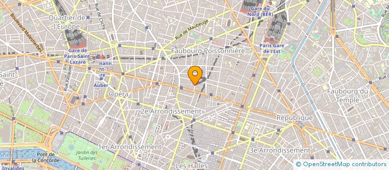 localisation de l'entreprise LUDONET à PARIS