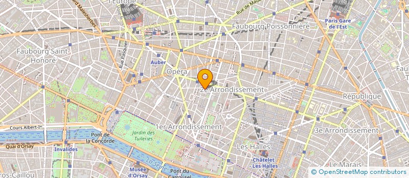 localisation de l'entreprise LUDOPERA à PARIS