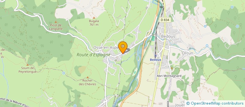 localisation de l'entreprise LUDOPIA à OSSE-EN-ASPE