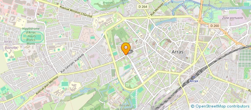 localisation de l'entreprise LUDOPOLY à ARRAS