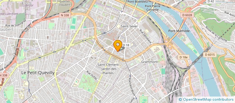 localisation de l'entreprise LUDOPOLYS NORMANDIE à ROUEN