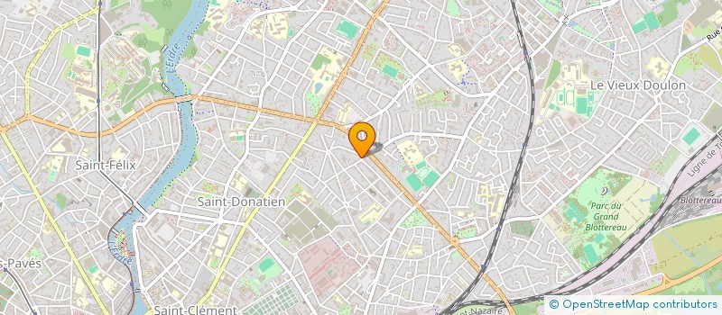localisation de l'entreprise LUDOSPHERE  NANTES