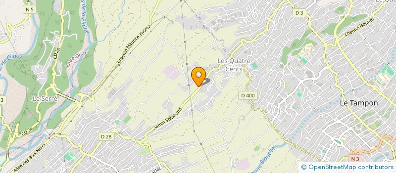 localisation de l'entreprise LUDOSPORT BOURBON  SAINT-PIERRE