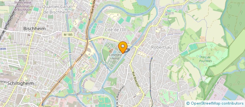 localisation de l'entreprise LUDOT SEIBERT à STRASBOURG