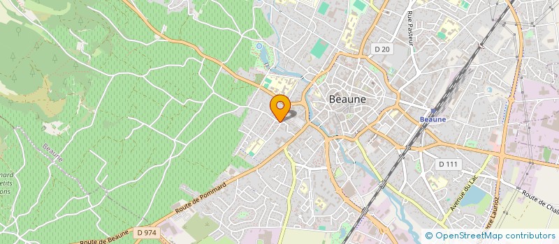 localisation de l'entreprise LUDOTECH à BEAUNE
