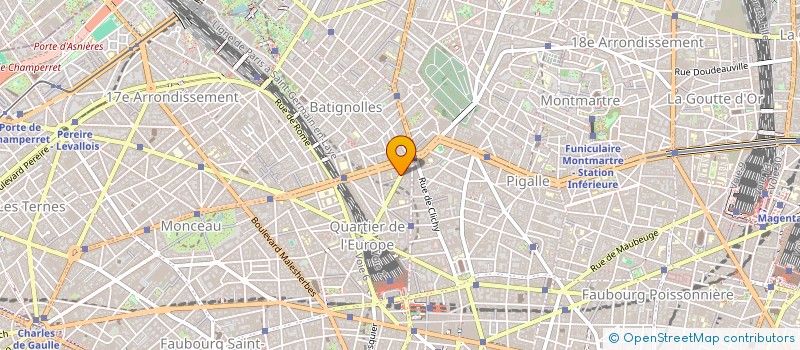 localisation de l'entreprise LUDOTET  PARIS